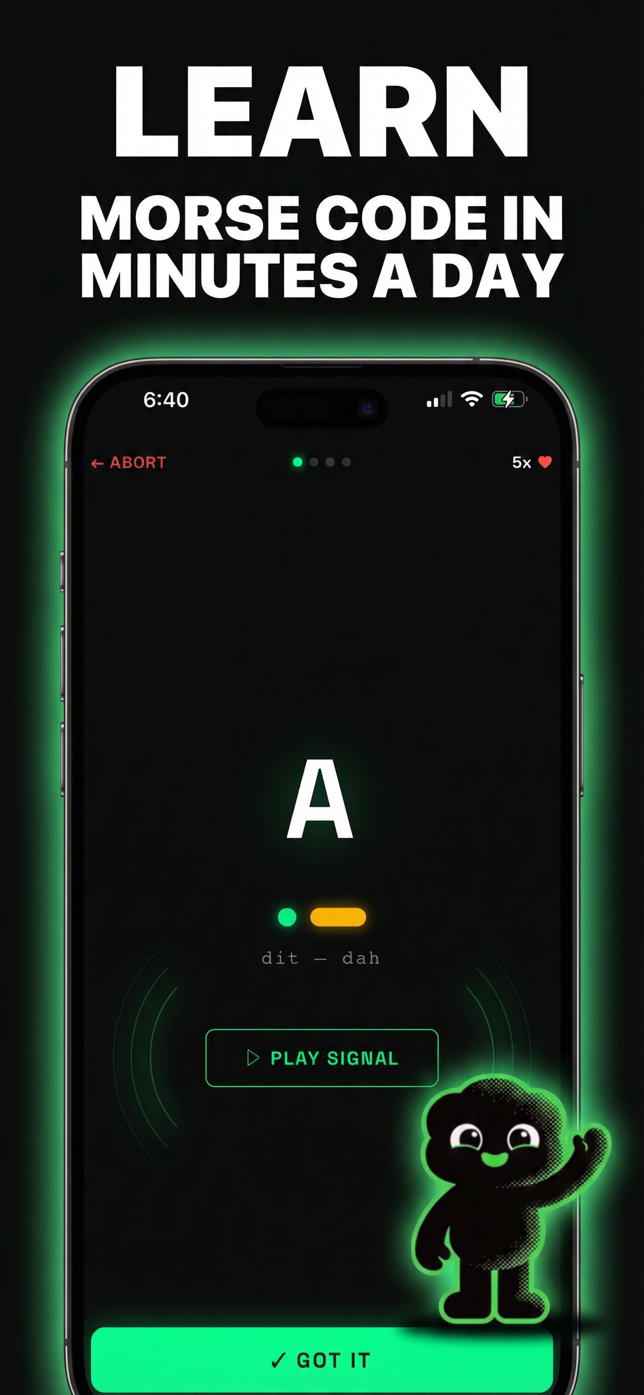 MorseKit app — learn Morse code